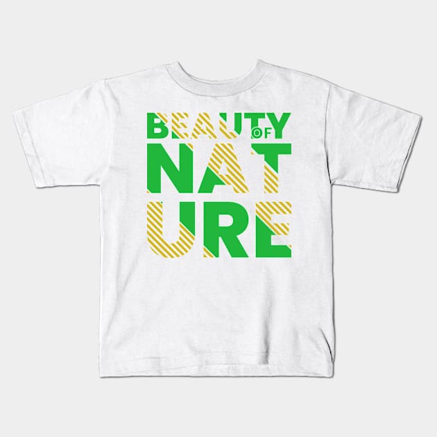 Beauty of nature save tree save the planet Kids T-Shirt by emofix